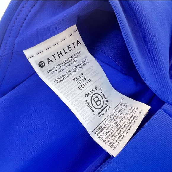 NWT Athleta Hermosa one piece bathing suit XS extra small $98 - Picture 5 of 9